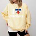 I Love Yugoslavia Proud Yugoslav Nostalgia Saying Comfort Colors Sweatshirt Blue Spruce