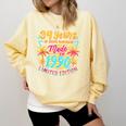 Made In 1990 Limited Edition 90s Nostalgia 34th Birthday Comfort Colors Sweatshirt Blue Spruce Made In 1990 Limited Edition 90s Nostalgia 34th Birthday Comfort Colors Sweatshirt Blue Spruce
