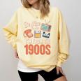 Be Nice To Me I'm From The 1900s Premium Comfort Colors Sweatshirt Blue Spruce