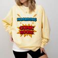 It Is Not Hoarding If It's Comic Books Collector Tee Premium Tri-Blend Comfort Colors Sweatshirt Blue Spruce