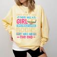 Once Upon A Time There Was A Girl Who Really Loved Books It Comfort Colors Sweatshirt Blue Spruce Once Upon A Time There Was A Girl Who Really Loved Books It Comfort Colors Sweatshirt Blue Spruce