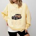 Patience Please I'm From The 1900s Old Car Comfort Colors Sweatshirt Blue Spruce Patience Please I'm From The 1900s Old Car Comfort Colors Sweatshirt Blue Spruce