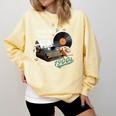 Please BePatient I'm From The 1900s Sarcastic Joke Comfort Colors Sweatshirt Blue Spruce