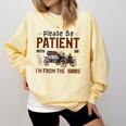 Please Be Patient I'm From The 1900s Antique Car Enthusiast Comfort Colors Sweatshirt Blue Spruce Please Be Patient I'm From The 1900s Antique Car Enthusiast Comfort Colors Sweatshirt Blue Spruce
