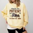 Please Be Patient I'm From The 1900s Antique Car Enthusiast Premium Tri-Blend Comfort Colors Sweatshirt Blue Spruce Please Be Patient I'm From The 1900s Antique Car Enthusiast Premium Tri-Blend Comfort Colors Sweatshirt Blue Spruce