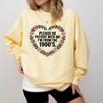 Please Be Patient With My I'm From The 1900s Birthday Comfort Colors Sweatshirt Blue Spruce