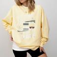 Please Be Patient I'm From The 1900s Father's Day Comfort Colors Sweatshirt Blue Spruce