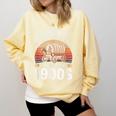 Please Be Patient With Me I'm From The 1900s Grandma Grandpa Comfort Colors Sweatshirt Blue Spruce