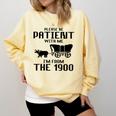 Please Be Patient With Me I'm From The 1900s Husband Joke Comfort Colors Sweatshirt Blue Spruce Please Be Patient With Me I'm From The 1900s Husband Joke Comfort Colors Sweatshirt Blue Spruce