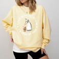 Please Be Patient With Me I'm From The 1900s Ladies Women Premium Comfort Colors Sweatshirt Blue Spruce