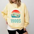 Please Be Patient With Me I'm From The 1900s Music Premium Comfort Colors Sweatshirt Blue Spruce