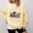 Please Be Patient With My I'm From The 1900s Retired Comfort Colors Sweatshirt Blue Spruce Please Be Patient With My I'm From The 1900s Retired Comfort Colors Sweatshirt Blue Spruce