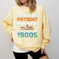 Please Be Patient With Me I'm From The 1900s Retro Grandpa Comfort Colors Sweatshirt Blue Spruce Please Be Patient With Me I'm From The 1900s Retro Grandpa Comfort Colors Sweatshirt Blue Spruce