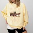 Please Be Patient With Me I'm From The 1900s Retro Humor Comfort Colors Sweatshirt Blue Spruce