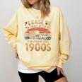 Please Be Patient With Me I'm From The 1900s Sarcastic Comfort Colors Sweatshirt Blue Spruce