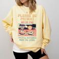 Please Be Patient With Me I'm From The 1900s Shirt Comfort Colors Sweatshirt Blue Spruce