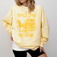 Please Be Patient With Me I'm From The 1900s Vin Comfort Colors Sweatshirt Blue Spruce