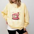 Please Be Patient With Me I'm From The 1900s Women Girl Premium Comfort Colors Sweatshirt Blue Spruce
