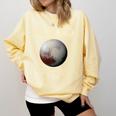 Pluto Never Forget 1930-2006 Planet Space Science Nostalgia Premium Tri-Blend Comfort Colors Sweatshirt Blue Spruce