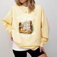 Quilting Sewing Machine Quilter Easily Distracted By Book Comfort Colors Sweatshirt Blue Spruce