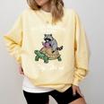 Read Books Be Kind Stay Weird Comfort Colors Sweatshirt Blue Spruce