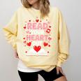 Read Your Heart Out Valentine Reading Book Lover Teacher Premium Tri-Blend Comfort Colors Sweatshirt Blue Spruce Read Your Heart Out Valentine Reading Book Lover Teacher Premium Tri-Blend Comfort Colors Sweatshirt Blue Spruce