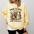 Reading Book Lover Made To Read Books Forces To Read Emails Comfort Colors Sweatshirt Blue Spruce Reading Book Lover Made To Read Books Forces To Read Emails Comfort Colors Sweatshirt Blue Spruce