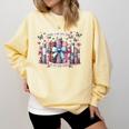 There’s No Such Thing As Too Many Books Comfort Colors Sweatshirt Blue Spruce
