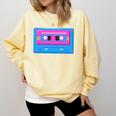 Retro Cassette Tape Tee 90s Nostalgia Aesthetic Comfort Colors Sweatshirt Blue Spruce Retro Cassette Tape Tee 90s Nostalgia Aesthetic Comfort Colors Sweatshirt Blue Spruce