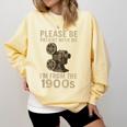 Retro Please Be Patient With Me I'm From The 1900s Projector Comfort Colors Sweatshirt Blue Spruce Retro Please Be Patient With Me I'm From The 1900s Projector Comfort Colors Sweatshirt Blue Spruce