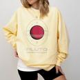 Retro Pluto Never Forget Classic Planet Pluto Nostalgia Comfort Colors Sweatshirt Blue Spruce