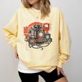Retro Tech Stack 80s 90s Nostalgia Analog TV Cameras Comfort Colors Sweatshirt Blue Spruce Retro Tech Stack 80s 90s Nostalgia Analog TV Cameras Comfort Colors Sweatshirt Blue Spruce