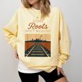 Rust Belt Midwest Nostalgia Steel Town Working Class Pride Comfort Colors Sweatshirt Blue Spruce