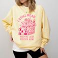 Spicy Book Lover For Women Who Love To Read Romance Fantasy Comfort Colors Sweatshirt Blue Spruce