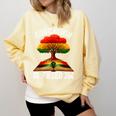 History Education Is Freedom Books Black History Comfort Colors Sweatshirt Blue Spruce