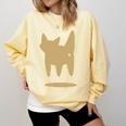 Yk2 Cat With Tomboy Tail 90s Nostalgia Downtown Indie Comfort Colors Sweatshirt Blue Spruce Yk2 Cat With Tomboy Tail 90s Nostalgia Downtown Indie Comfort Colors Sweatshirt Blue Spruce