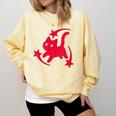 Yk2 Grunge Scary Cat With Shooting Stars 90s Nostalgia Comfort Colors Sweatshirt Blue Spruce Yk2 Grunge Scary Cat With Shooting Stars 90s Nostalgia Comfort Colors Sweatshirt Blue Spruce