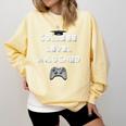 2019 High School Graduation College Level Unlocked Tee Comfort Colors Sweatshirt Butter