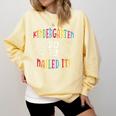 2019 Kindergarten Graduation Comfort Colors Sweatshirt Butter