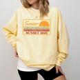 2025 Graduation Highschool Senior Sunset Comfort Colors Sweatshirt Butter