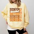 2026 Basketball Senior Brother Graduation Matching Family Comfort Colors Sweatshirt Butter