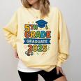 5th Grade Graduation 2025 Graphic – Class Of 2025 Theme Comfort Colors Sweatshirt Butter