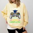 5th Grade Level Complete Gaming Graduation Class 2023 Gamer Comfort Colors Sweatshirt Butter