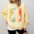 8th Grade Level Complete Gamer Class Of 2024 Graduation Comfort Colors Sweatshirt Butter