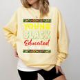 African American High School Graduation Grad Shirt Comfort Colors Sweatshirt Butter