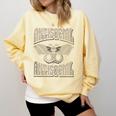 Antisocial Butterfly Quote Socially Selective Introvert Comfort Colors Sweatshirt Butter