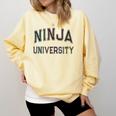 Antisocial NINJA UNIVERSITY Introvert Sarcastic Comfort Colors Sweatshirt Butter Antisocial NINJA UNIVERSITY Introvert Sarcastic Comfort Colors Sweatshirt Butter