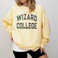 Antisocial WIZARD COLLEGE Introvert Don't Call Me Comfort Colors Sweatshirt Butter