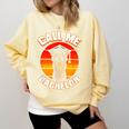 Bachelor Graduation For University Degree Party Llama Comfort Colors Sweatshirt Butter