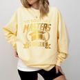 This Badass Has a Masters Degree College Graduation Comfort Colors Sweatshirt Butter